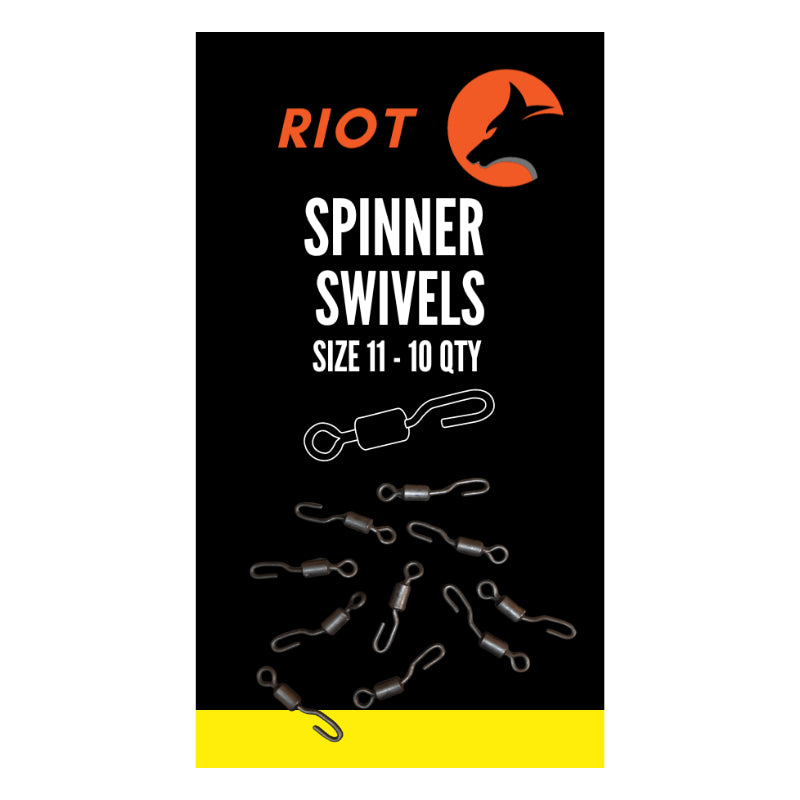 Riot Spinner Swivels Size 11 10uds