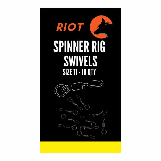 Riot Spinner Rig Swivel Size 11 10uds