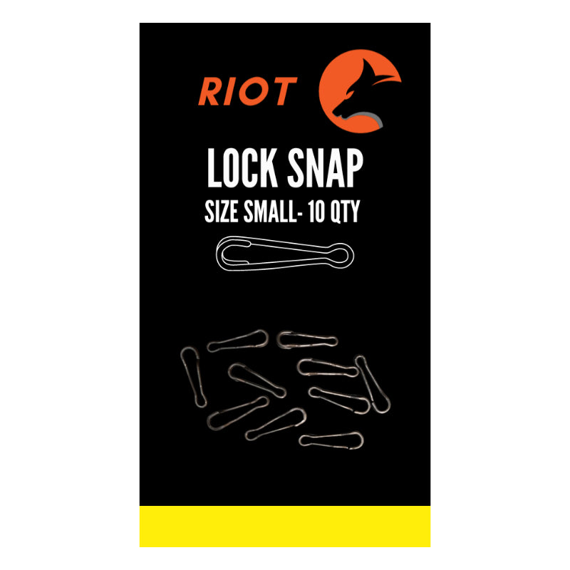 Riot Lock Snap Size Small 10uds