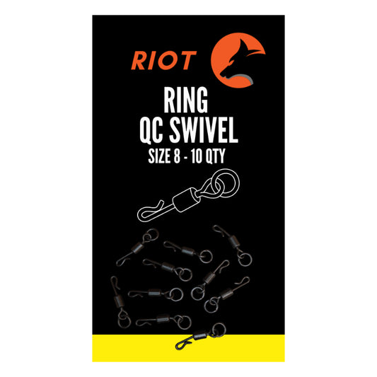 Riot Ring QC Swivel Size 8 10uds