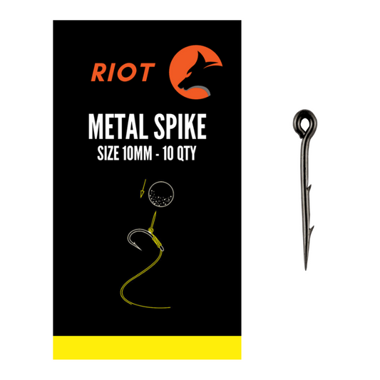 Riot Metal Spike Size 10mm 10uds